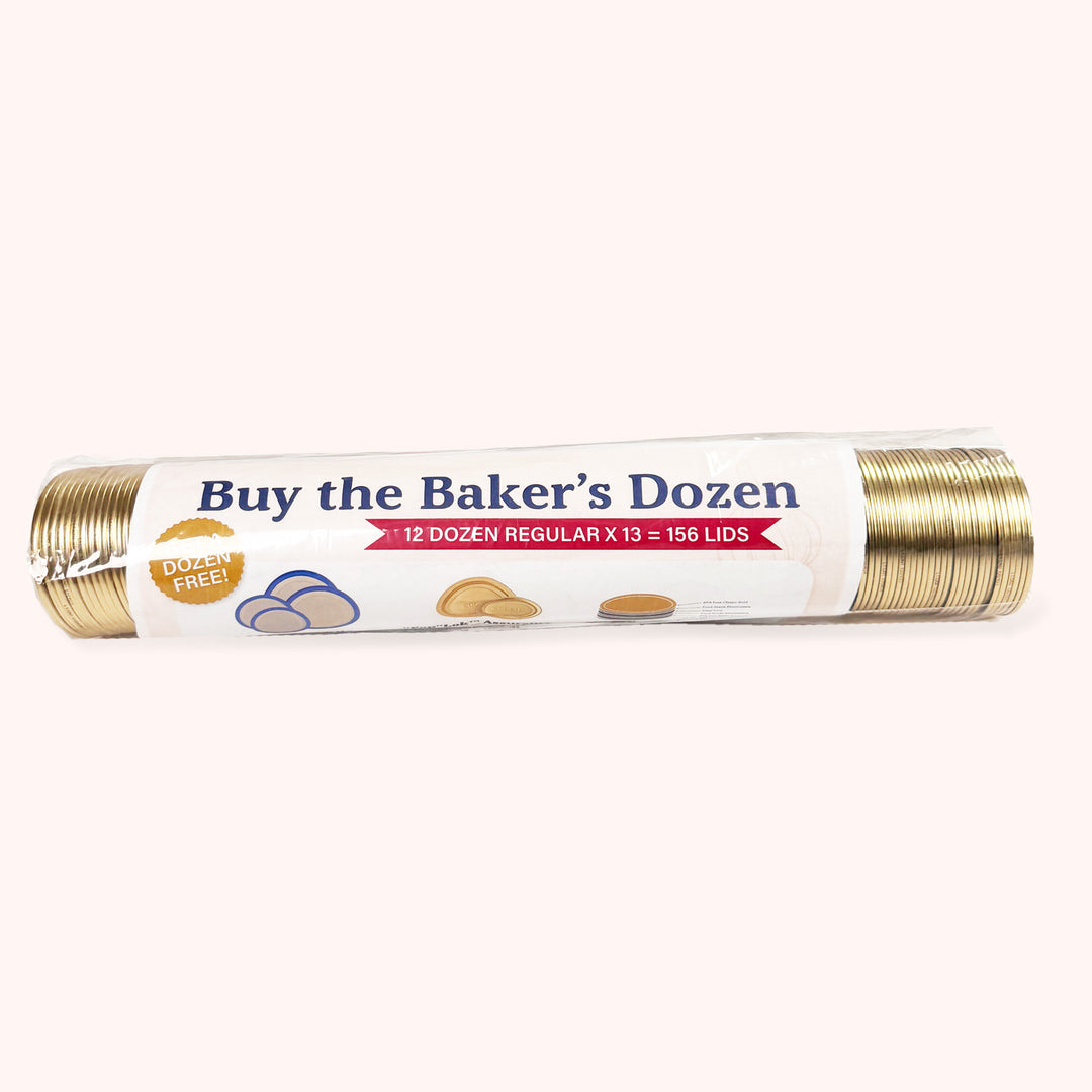 Regular Mouth Mason Jar Canning Lids - 156 PackCanning LidsSuperbFood Storage