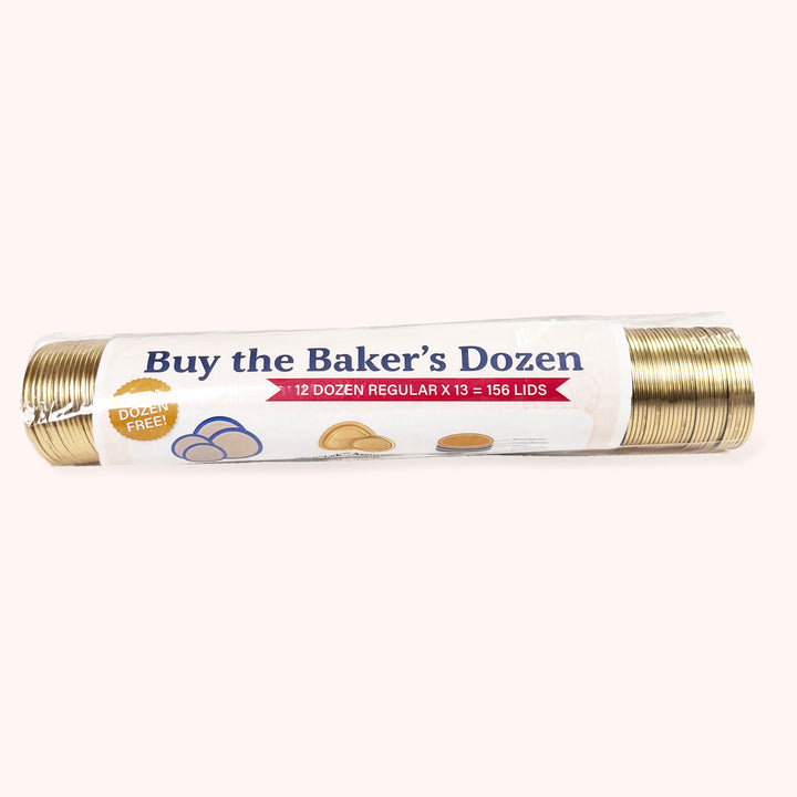 Regular Mouth Mason Jar Canning Lids - 156 PackCanning LidsSuperbFood Storage