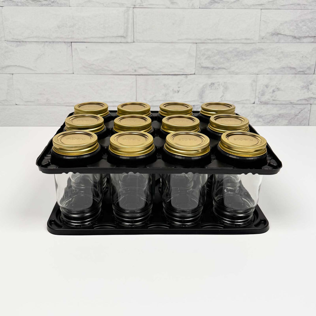 Regular Mouth Quart Canning Jar Drying Rack - 6 PackDish Racks & Drain BoardsSuperbDish Racks